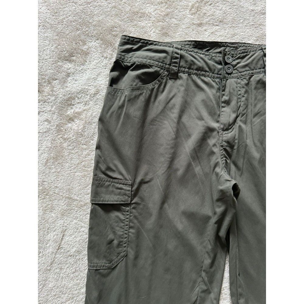 Patagonia Women's Green Water Cargo Shorts Pockets Outdoor Hiking Bermuda Sz 2 - Picture 3 of 12